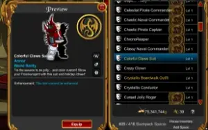 Conta AQW muitos rare
