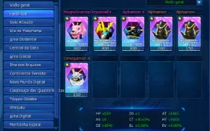 Conta iniciante com OMM e set Hazard no LADMO - Omegamon
