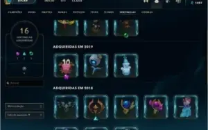 Conta league of legends