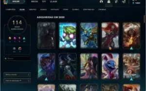 Conta league of legends