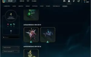 Conta league of legends