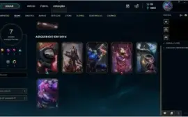 Conta de League of Legends Ouro 5