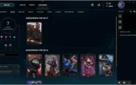 Conta de League of Legends Ouro 5