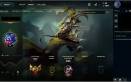 Conta de League of Legends Ouro 5