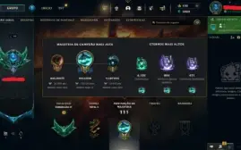 League of legends conta esmeralda 4 mmr D3