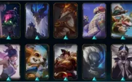 CONTA LOL 92 SKINS 130 CHAMPS 9 LENDÁRIAS
