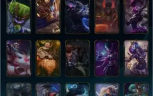 CONTA LOL 92 SKINS 130 CHAMPS 9 LENDÁRIAS