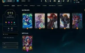 Conta Lol e valorant