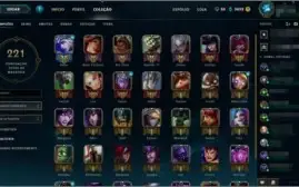 Conta de LOL Ouro 5