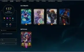 Conta league of legends