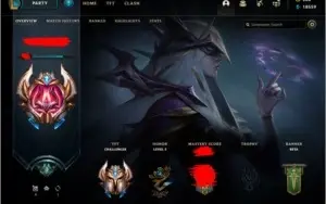 Conta com todos os campeões + 400 Skins