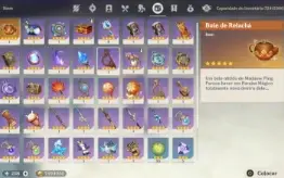 Conta Genshin AR60 Personagem 24/5* Armas 18/5* Raiden c3+++