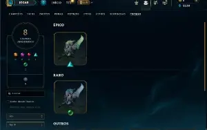 Esmeralda 4 cmo 50 Champs e 11 Skins