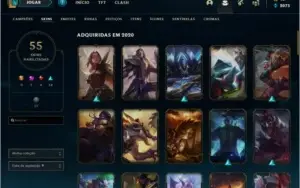 CONTA LEAGUE OF LEGENDS (ATIVAS/INATIVAS)