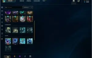 Conta level 268 / 150+ campeões / 2532 RP disponíveis