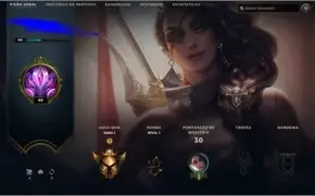 Conta Gold 1 com Ryze Campeonato