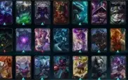 Conta LOL League of Legends com 4238 RP e 74 skins
