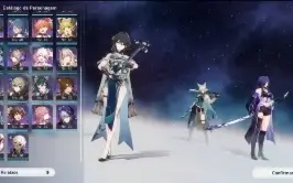 Fei Xiao+cone, Acheron, Ruan Mei e mais
