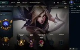 Conta LOL todos os champs e 175 skins