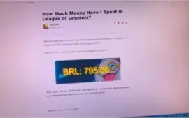 Conta de lol lvl 159 com 100 skins e 50k de essência azul