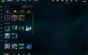 Conta LOL (season 2) com skins/vitoriosas e ícones raros