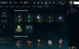 Conta De Lol - Lvl 740- Oportunidade!