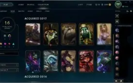 Conta League of Legends - Platina V - Honra 5