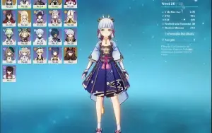 Conta Genshin impact Hutao+ayaka+espada celestial rank 31