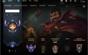 CONTA LOL DIAMANTE 4  TODOS OS CHAMPS 73% winrate
