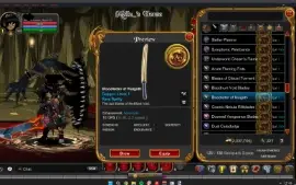 AQW Endgame conta – HeroMart + Rare/Endgame Classes