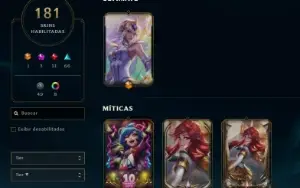 Conta Lol Todos Campeões