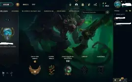 Conta League Of Legends Gold 4 Smurf mmr Novo