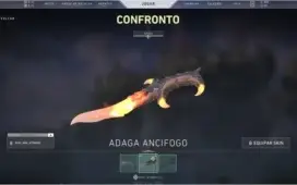 Conta valorant ouro 3, varias skins