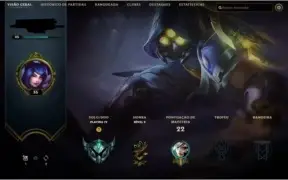 CONTA LOL PLATINA 4