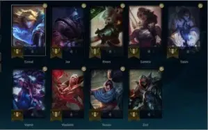 CONTA LOL PLATINA 4
