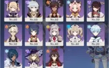Conta  [AR 42] Childe C1 + Qiqi + Albedo