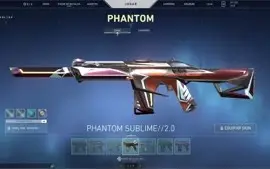 Conta Valorant ouro 3 com mais de 35k VP em skins (~R$1200)