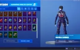 Conta FORTNITE com skins da season's 4/5/6/7/8 e SALVEoMUNDO