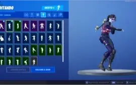 Conta FORTNITE com skins da season's 4/5/6/7/8 e SALVEoMUNDO