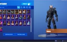 Conta FORTNITE com skins da season's 4/5/6/7/8 e SALVEoMUNDO