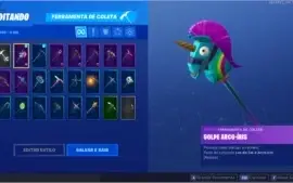 Conta FORTNITE com skins da season's 4/5/6/7/8 e SALVEoMUNDO