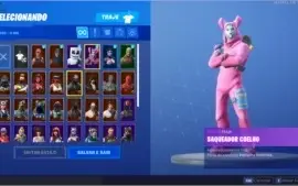 Conta FORTNITE com skins da season's 4/5/6/7/8 e SALVEoMUNDO