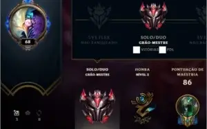 Conta Master League of Legends