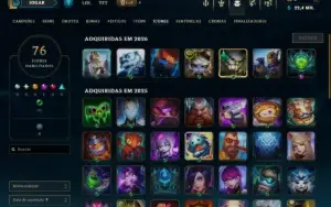 60% Wr / Diamante 4 / Entrega Auto / 9 Skins / 22K Essencia