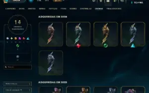 60% Wr / Diamante 4 / Entrega Auto / 9 Skins / 22K Essencia