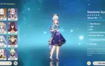 Conta Genshin Impact Com Ayaka, Kazuha, Yelan e etc....