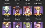 Conta Genshin Impact Com Ayaka, Kazuha, Yelan e etc....