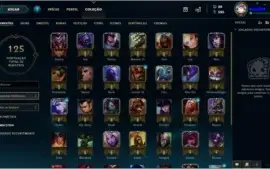 CONTA GOLD I C/ DIVERSAS SKINS