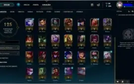 CONTA GOLD I C/ DIVERSAS SKINS