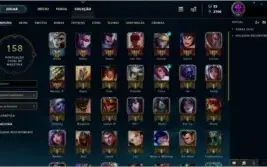 Conta de League of  Legends Diamante 3 - Skin Lendaria